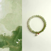 Yurui | Gradient Hetian Jade Bracelet – Serenity & Grace